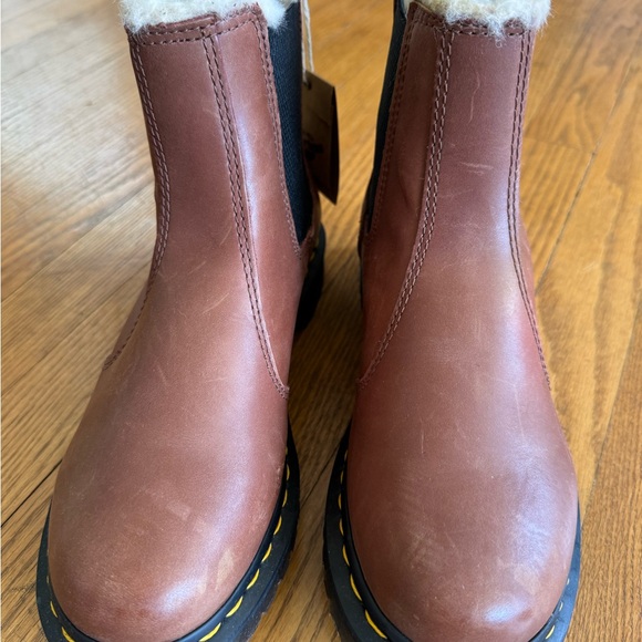 Dr. Martens fur lined Boots, NEW - Picture 2 of 7